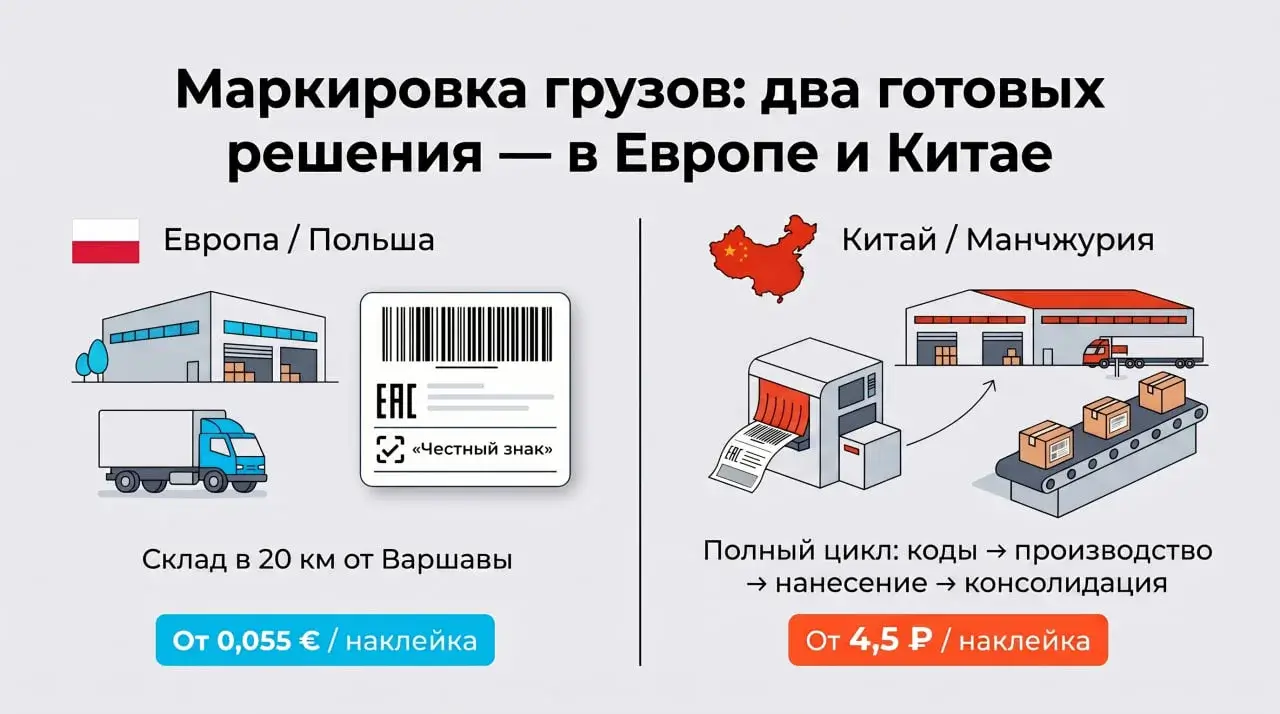 маркировка грузов